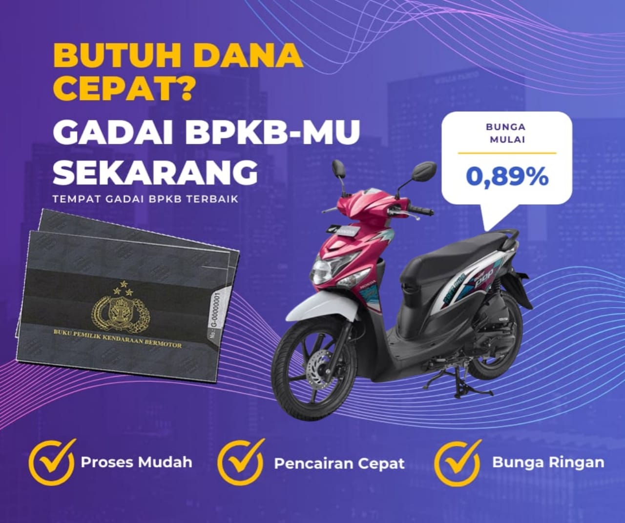 Kredit Jaminan Bpkb Motor Honda Beat Pop Cbs Iss Dapat Dana Berapa? Seperti Ini Simulasinya